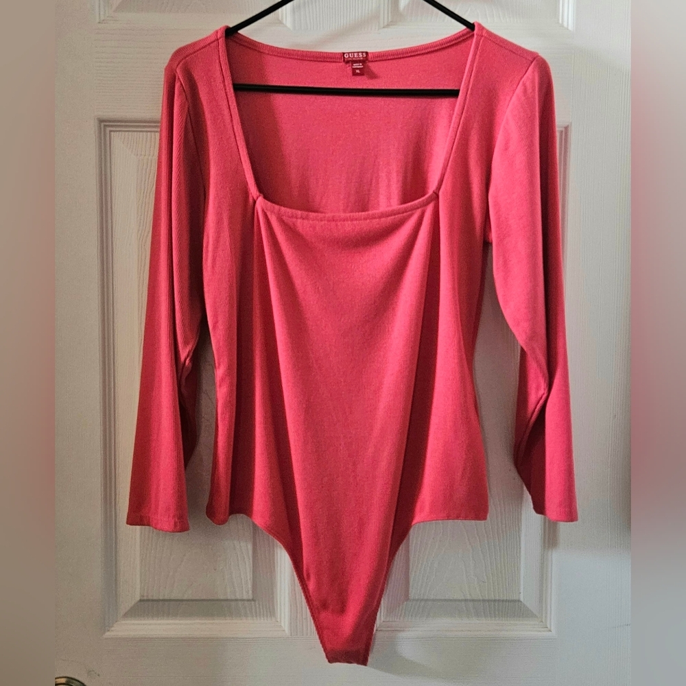 Guess Ribbed Knit Bodysuit